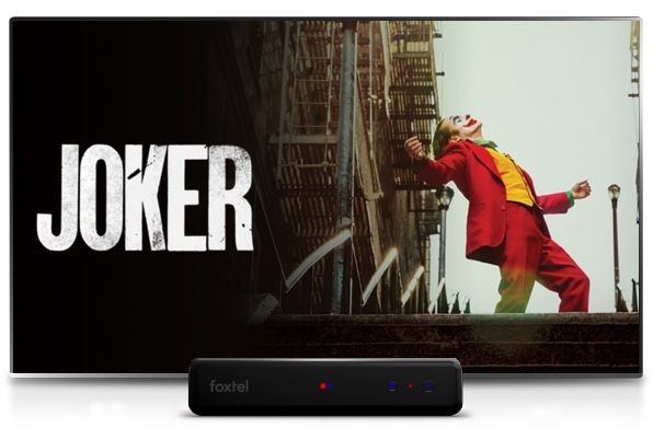 Watch 10 channels of movies including Aquaman on the Foxtel iQ box, included with the Movies HD package