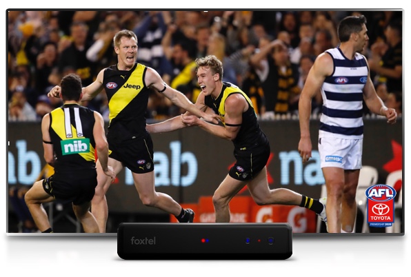 Watch 12 channels of sports including Rugby on the Foxtel iQ box, included with the Sports HD package